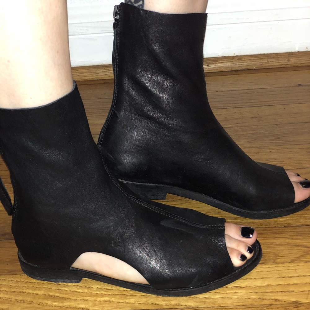 Free People Ridge Runner Bandal LeatherFlats